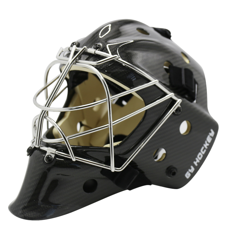 Одобренный CE защитный хоккейный вратарский шлем для головы