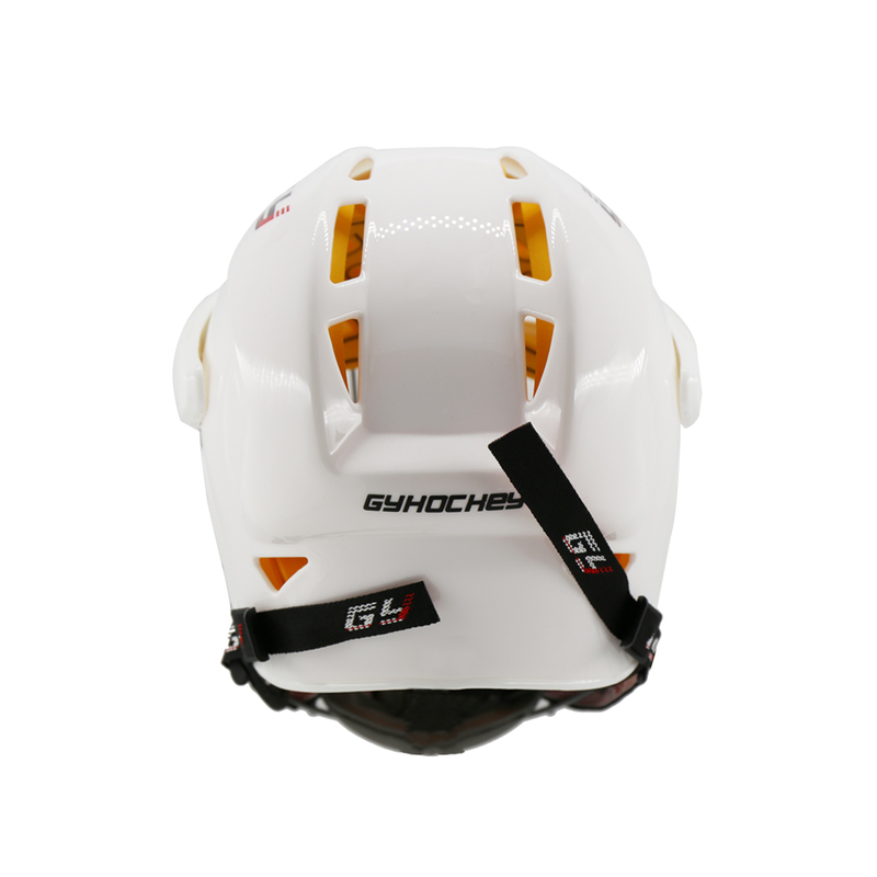 Средний удобный хоккейный шлем для круглой головы