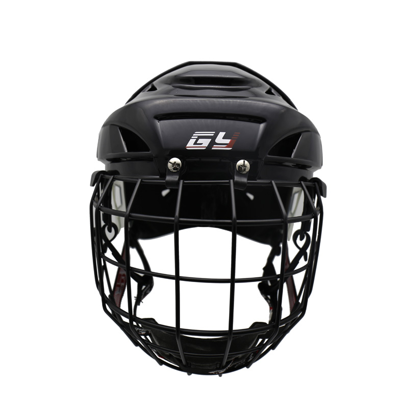 Хоккейный шлем среднего размера с регулируемой защитой головы