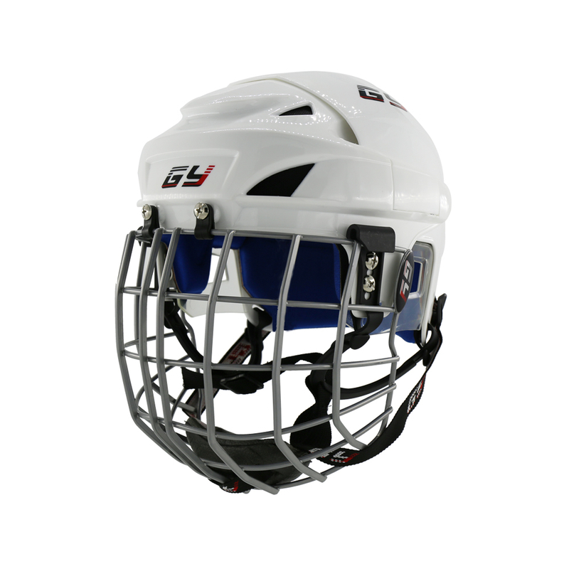 Защитный спортивный хоккейный шлем с защитой от пота