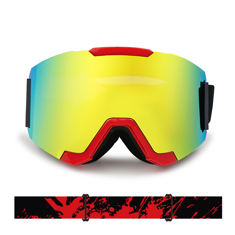 Магнитные лыжные очки с двойными линзами
