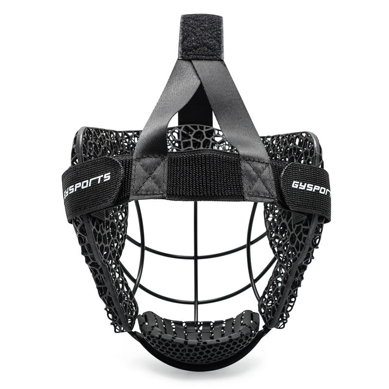 Пользовательская 3D -печатная пена на металлическом хоккейном хоккее оборонительная угловая угловая маска