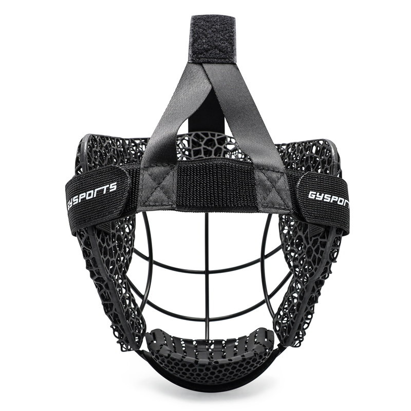 Пользовательская 3D -печатная пена на металлическом хоккейном хоккее оборонительная угловая угловая маска