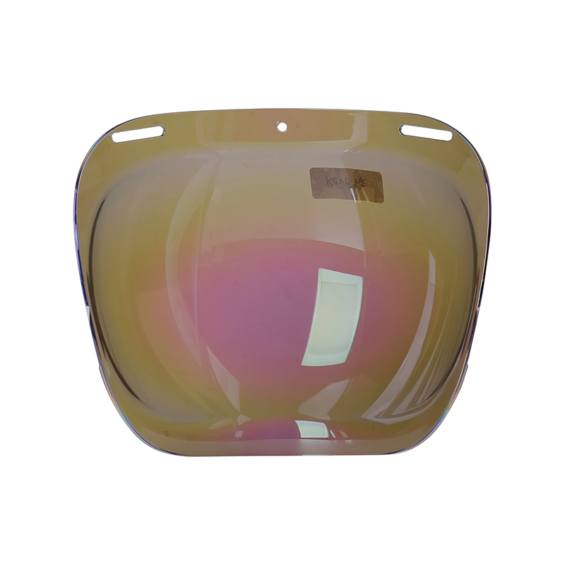 Универсальный мотоциклетный шлем Bubble Purple Visor
